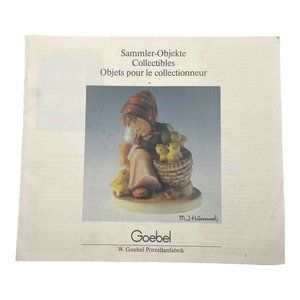 Vintage Goebel Hummel Sammler  Objekte Collectibles 1983 Catalog German English